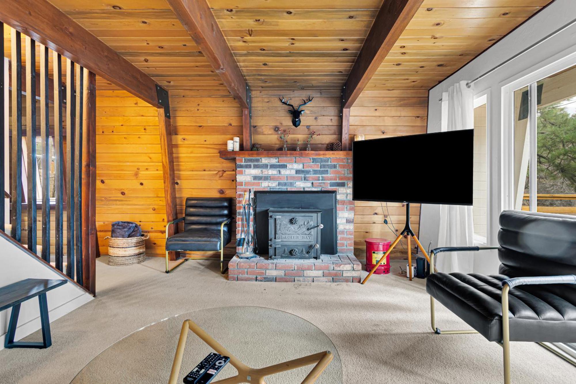 Cozy Crescent Tree Cabin Near Bear Mountain Big Bear Lake Exterior foto